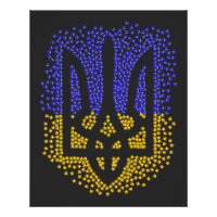 Estrellas de tridente de heraldry de Ucrania