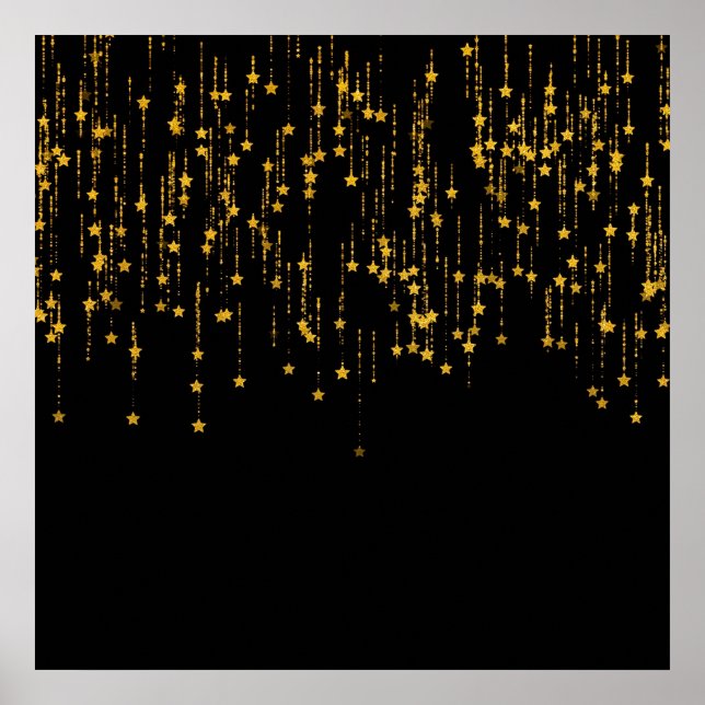 Póster Estrellas doradas (Frente)