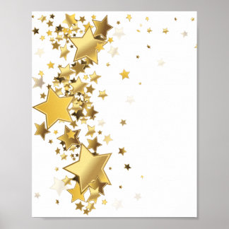 Póster Estrellas encantadas