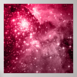 Póster Estrellas Frambuesa
