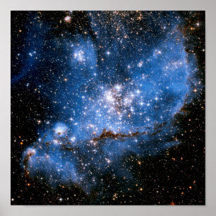 Póster Estrellas infantiles de la nebulosa NGC 346 - Foto