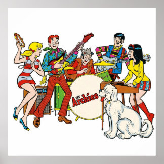 Póster Estrellas musicales de Archies