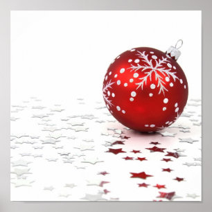Póster Estrellas navideñas de navidades