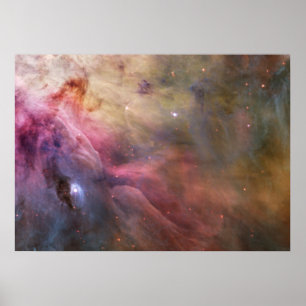 Póster Estrellas nebulosas Orion galaxy hipster geek spac