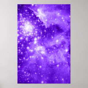 Póster Estrellas púrpuras