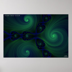 Póster Estrellas que "Gogh"