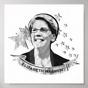 Póster Estrellas y rayas de WARREN