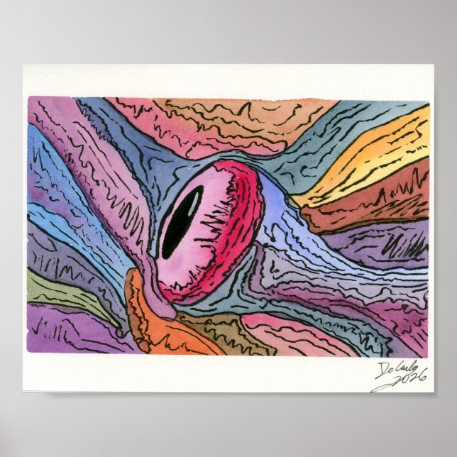 Póster Estresado (Frente)