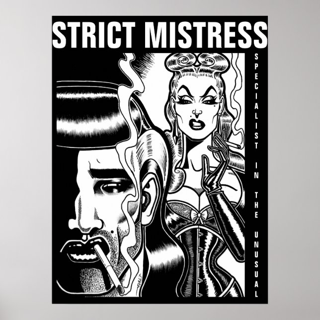 Póster Estricta amante (Frente)