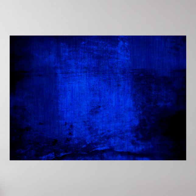 Póster Estructura de fondo de textura azul (Frente)