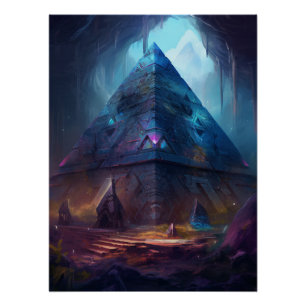 Póster Estructura de la pirámide