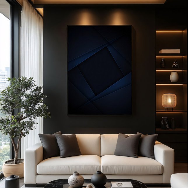 Póster Estructura de noche azul (Subido por el creador)