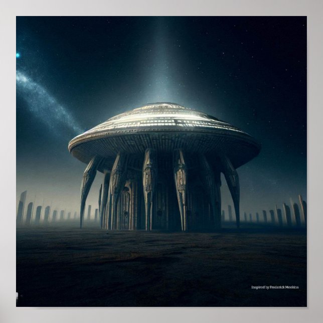 Póster Estructura extraterritorial (Frente)