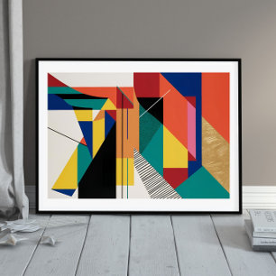 Póster Estructura Prismática