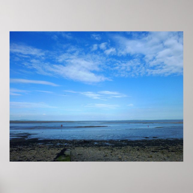 Póster Estuario severo en Penarth (Frente)