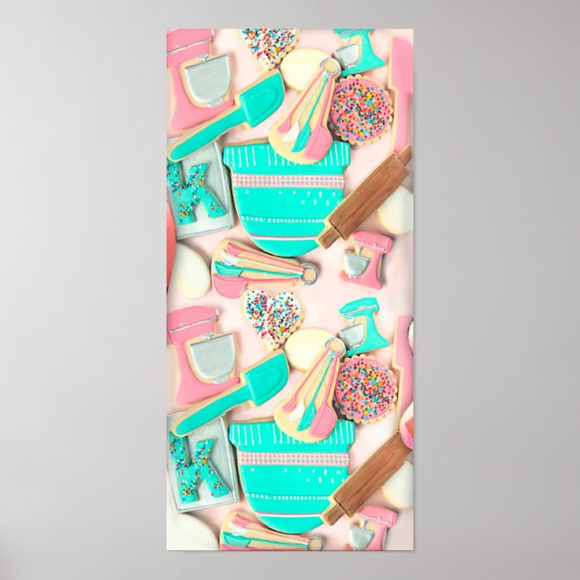 Póster Estuche Baking Cookies Phone, estuche Baking Tool  (Frente)