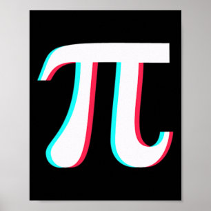 Póster Estudiante De Matemáticas Gráficas Gráficas De Pi