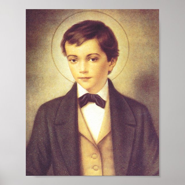 Póster Estudiante de Savio de Santo Domingo de John Bosco (Frente)