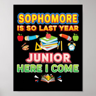 Póster Estudiante de segundo año es cosa del año pasado E