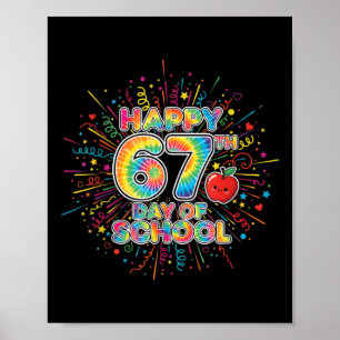 Póster Estudiante Seis Siete Tendencia 67 Feliz 67º Día D