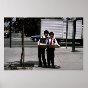 Póster Estudiantes orgullosos, Santiago, Chile