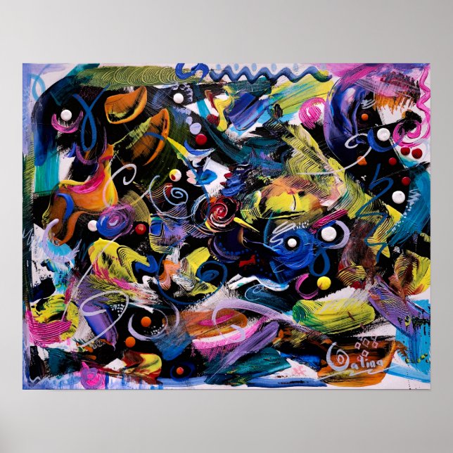 Póster Estudio abstracto 062426 (Frente)
