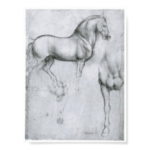 Estudio de caballos, Leonardo Da Vinci