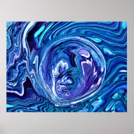 Póster Estudio de color abstracto 102,