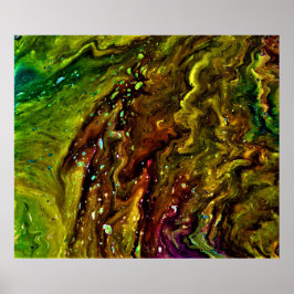 Póster Estudio de color abstracto 11,