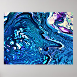 Póster Estudio de color abstracto 116,