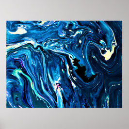 Póster Estudio de color abstracto 126,