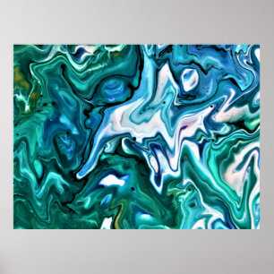 Póster Estudio de color abstracto 132