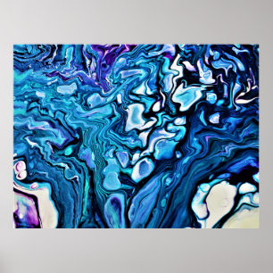 Póster Estudio de color abstracto 135,