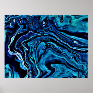 Póster Estudio de color abstracto 137,