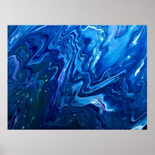 Póster Estudio de color abstracto 141,