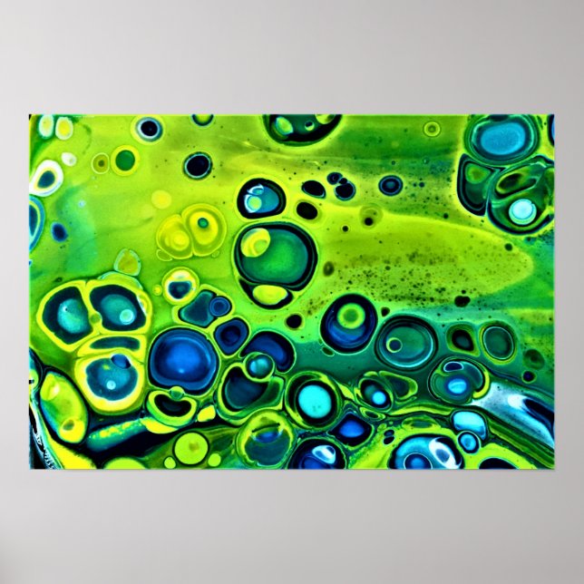 Póster Estudio de color abstracto 159, (Frente)