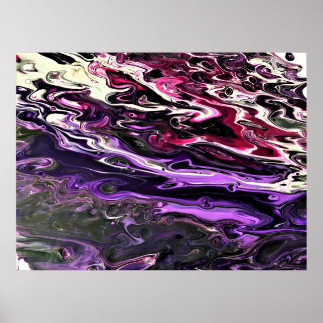 Póster Estudio de color abstracto 2011, (Frente)