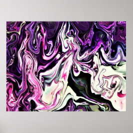 Póster Estudio de color abstracto 215,