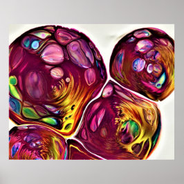 Póster Estudio de color abstracto 219,