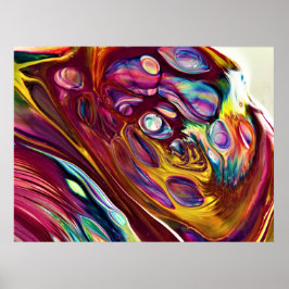 Póster Estudio de color abstracto 225,