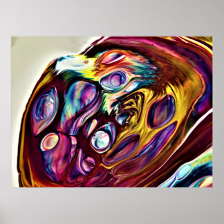 Póster Estudio de color abstracto 226,