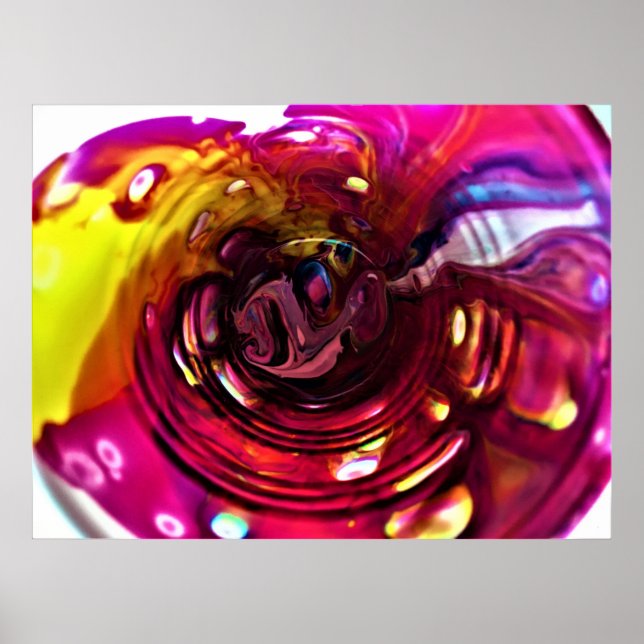 Póster Estudio de color abstracto 229, (Frente)