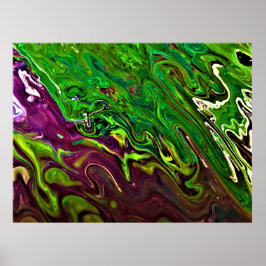 Póster Estudio de color abstracto 241,