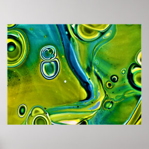 Póster Estudio de color abstracto 247,