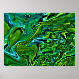 Póster Estudio de color abstracto 251,