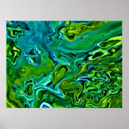 Póster Estudio de color abstracto 252,