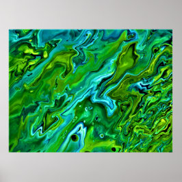 Póster Estudio de color abstracto 255,