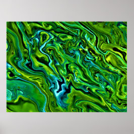 Póster Estudio de color abstracto 256,