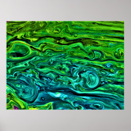 Póster Estudio de color abstracto 258,