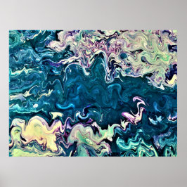 Póster Estudio de color abstracto 260,